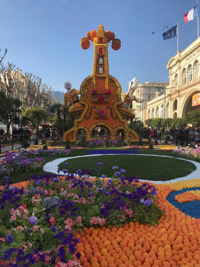 Appartement Terrasse Dans Palace Centre Ville مينتون المظهر الخارجي الصورة